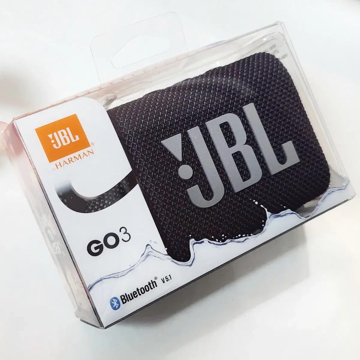 JBL GO3 올블랙 새제품 팝니다